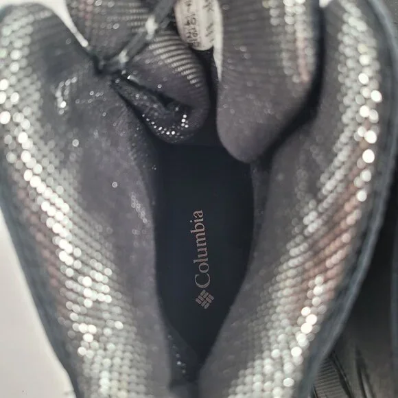 Columbia Women's Black Clear Mountain FS Omni-Heat Boots YL5762-010 US Size 9 - Picture 7 of 10